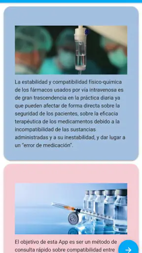 Compatibilidad fármacos IV Lit screenshot