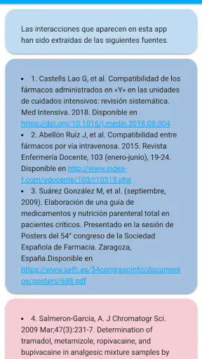Compatibilidad fármacos IV Lit screenshot