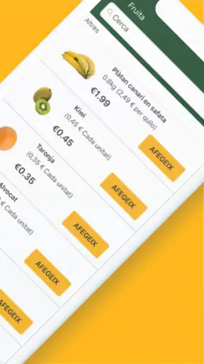 Compra online screenshot