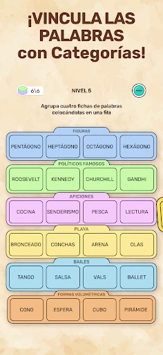 Connect Word Juego de Palabras screenshot