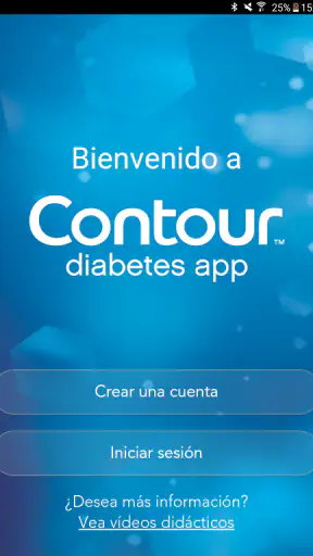 CONTOUR DIABETES app (ES) screenshot