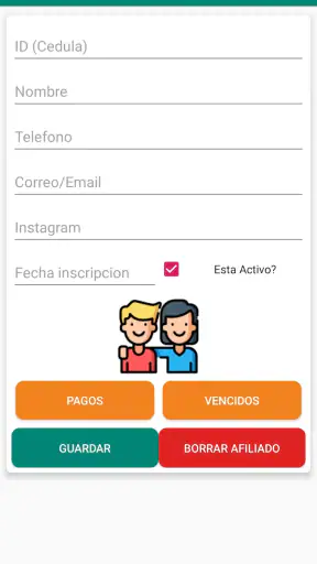 Control Mensualidades screenshot