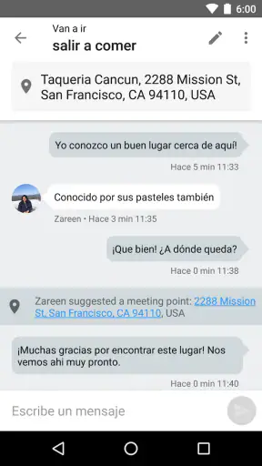 Couchsurfing Travel App screenshot