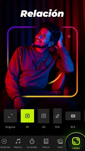 Crea vídeos con fotos y música screenshot