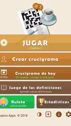 Crucigramas - en español screenshot
