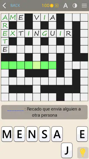 Crucigramas - en español screenshot