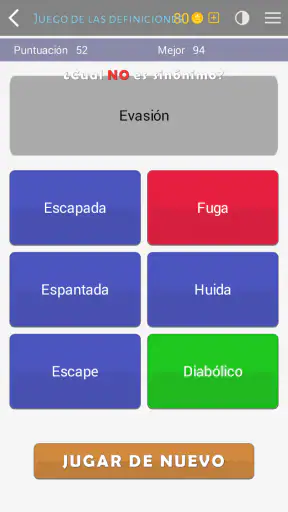 Crucigramas en Español screenshot