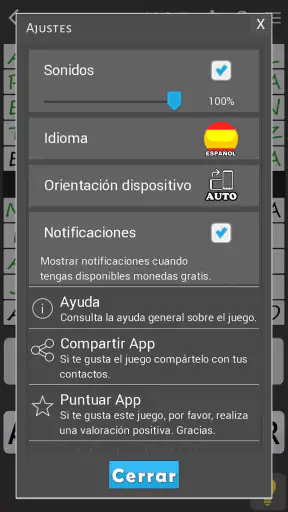 Crucigramas - en español screenshot