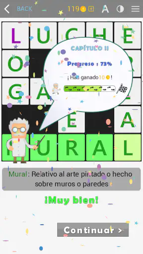 Crucigramas - en español screenshot