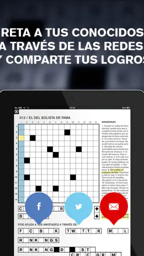 Crucigramas Jordi Fortuny screenshot