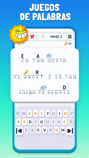 Cryptogram: Juego de Palabras screenshot