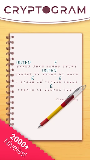 Cryptogram: Palabras Cruzadas! screenshot