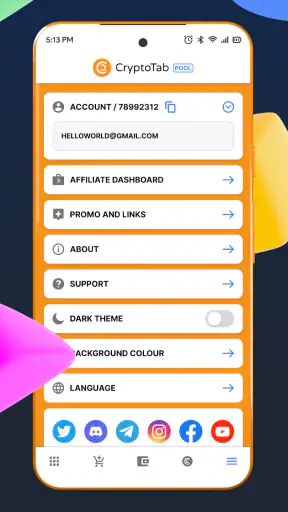 CT Pool: App de cripto minería screenshot