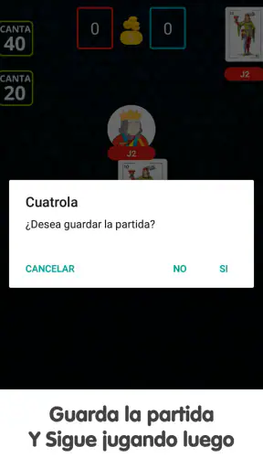 Cuatrola - Juego de Cartas screenshot