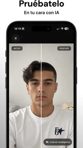 Cutmax: Tu Corte Ideal con IA screenshot