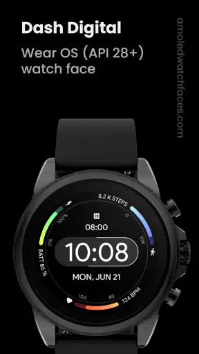Dash Digital: Watch face screenshot
