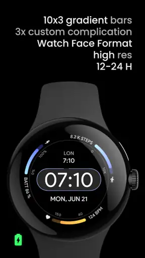 Dash Digital: Watch face screenshot