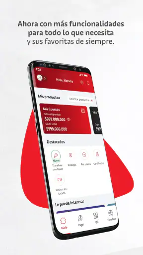 Davivienda screenshot