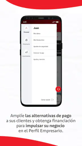 Davivienda screenshot
