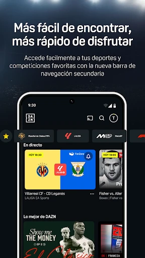 DAZN - Deportes en Directo screenshot