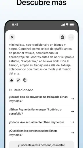 Deepsearch AI Search Assistant screenshot