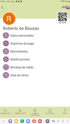 Delikia App screenshot