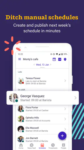 Deputy: Employee Scheduling screenshot