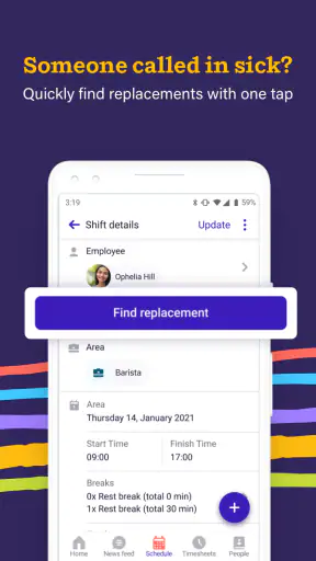 Deputy: Employee Scheduling screenshot