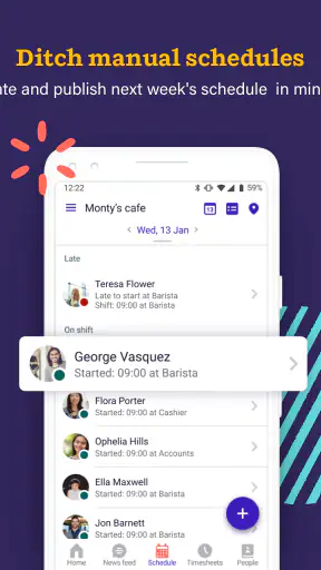 Deputy: Employee Scheduling screenshot