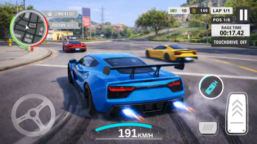 Derrape Real 3D: Carreras screenshot