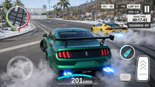 Derrape Real 3D: Carreras screenshot