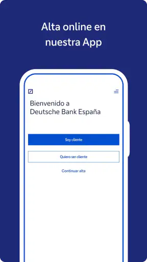 Deutsche Bank España screenshot