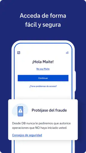 Deutsche Bank España screenshot