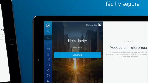 Deutsche Bank España screenshot