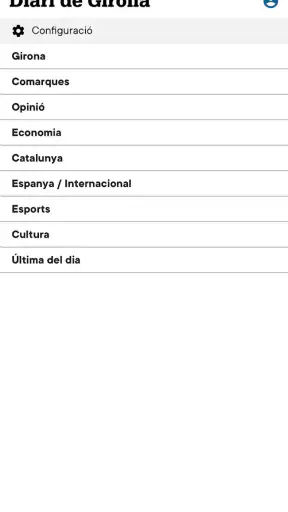 DIARI DE GIRONA screenshot