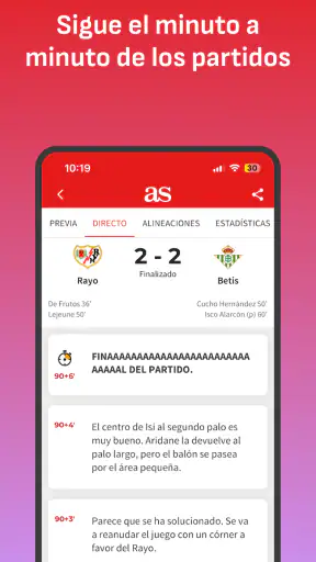 Diario AS: Resultados en vivo screenshot