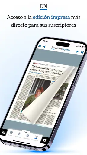 Diario de Navarra – App móvil screenshot