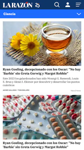 Diario La Razón screenshot
