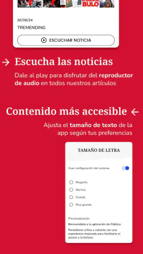 Diario Público - Noticias screenshot