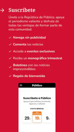 Diario Público - Noticias screenshot