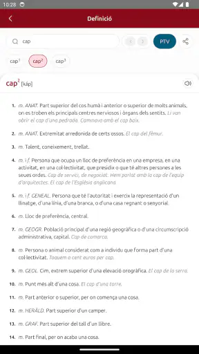 Diccionari Normatiu Valencià screenshot
