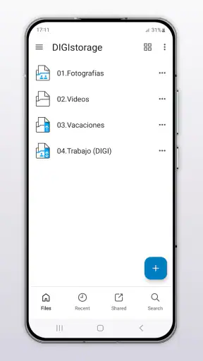 DIGI Storage screenshot