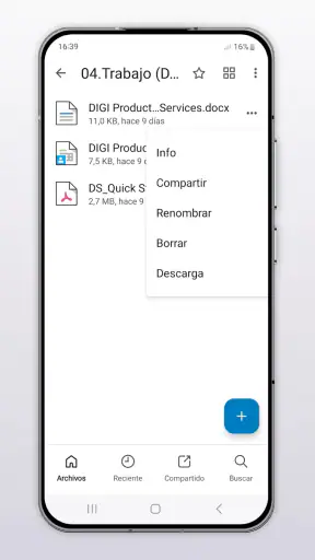 DIGI Storage screenshot