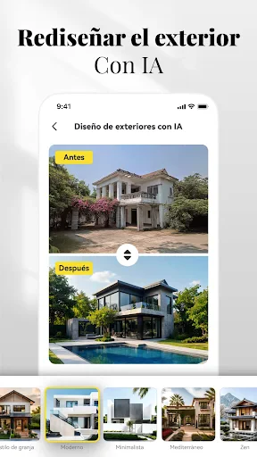 Diseño de casa IA - DecAI™ screenshot