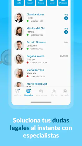 Doctor i - Chat médico y legal screenshot