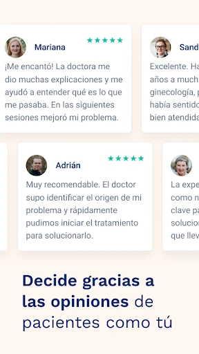 Doctoralia: pide citas médicas screenshot