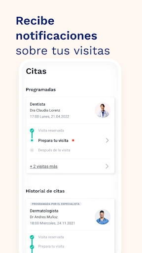 Doctoralia: pide citas médicas screenshot