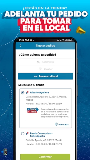 Domino’s Pizza España screenshot