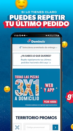Domino’s Pizza España screenshot