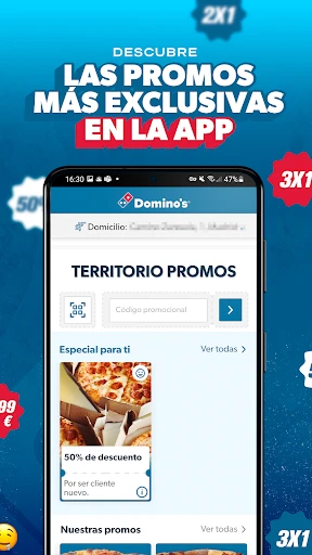 Domino’s Pizza España screenshot